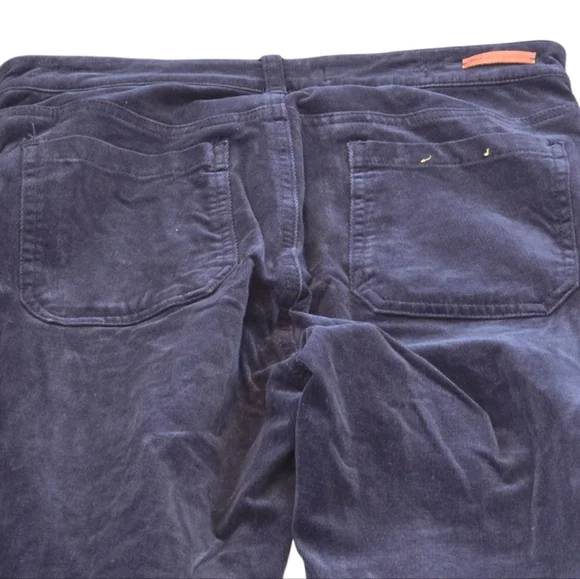 pilcro Corduroy Utility Pants Trousers, Black Patchwork Style, Casual Everyday - Picture 4 of 13